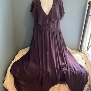 Plum Bridesmaid Dress